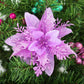 10pcs Artificial Christmas Flowers Tree Decor Blackbrdstore