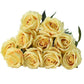 10pcs Silk Roses Blackbrdstore