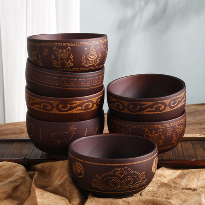 Ethnic Wooden Bowl