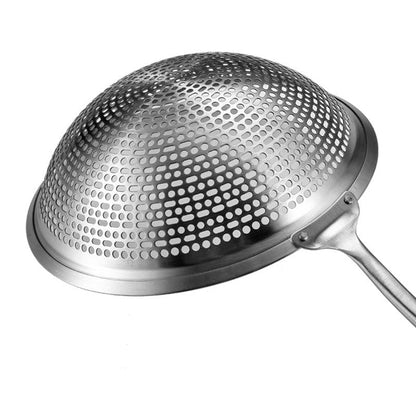 304 Stainless Steel Skimmer Strainer Colander Blackbrdstore