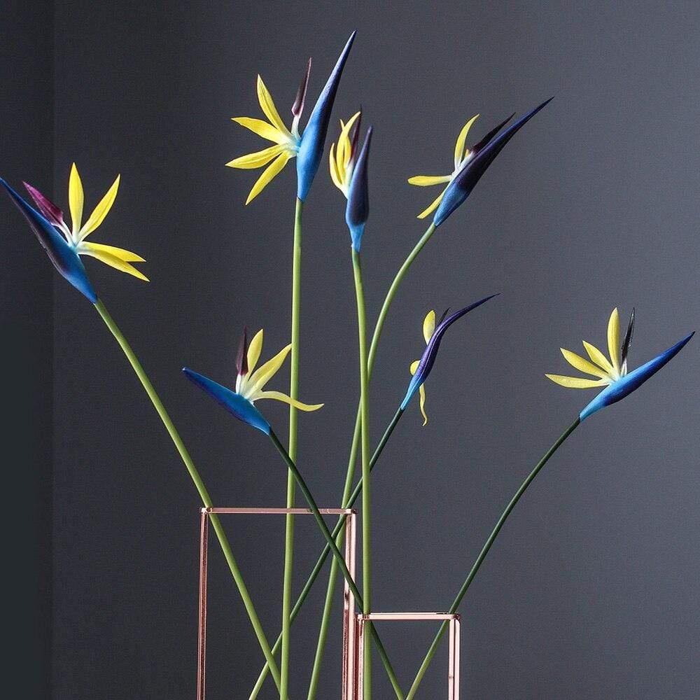 3pcs Bird of Paradise Flowers Blackbrdstore