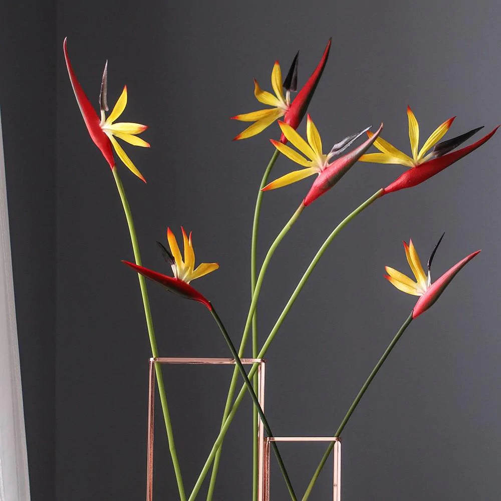 3pcs Bird of Paradise Flowers Blackbrdstore