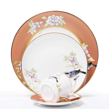 4 Pcs Dinner Set Blackbrdstore