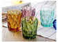 4pcs Embossed Diamond Glasses Blackbrdstore