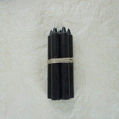 5pcs Taper Unscented Candle Blackbrdstore