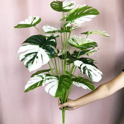 65cm Artificial Tropical Monstera Blackbrdstore