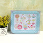 6Pcs Retro Metal Tray Blackbrdstore