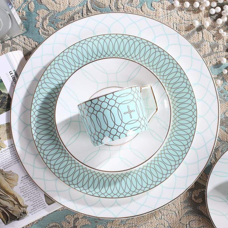 Aelia 4pcs Dinner Set Blackbrdstore