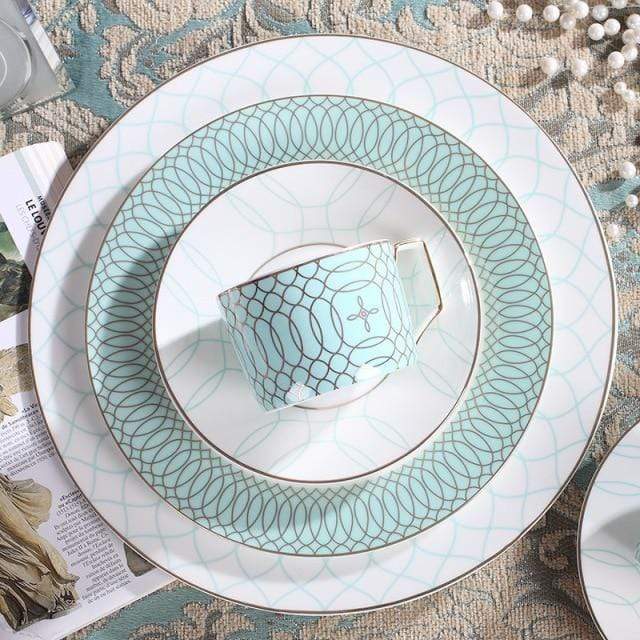 Aelia 4pcs Dinner Set Blackbrdstore