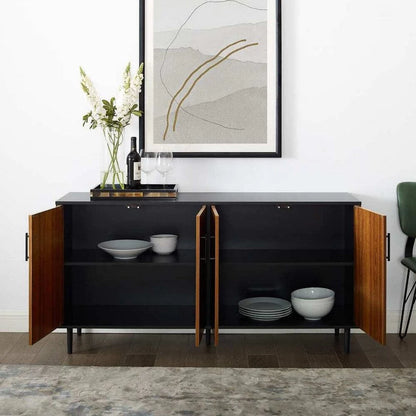 Aeneas Mid-Century Style Sideboard Blackbrdstore