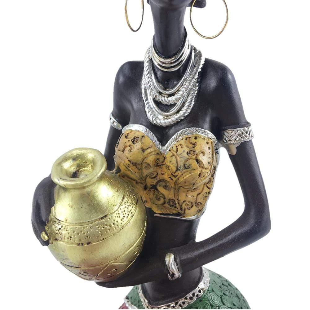 African Beauty Figurines Blackbrdstore