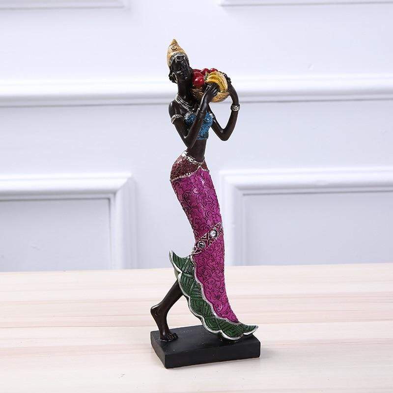 African Beauty Figurines Blackbrdstore