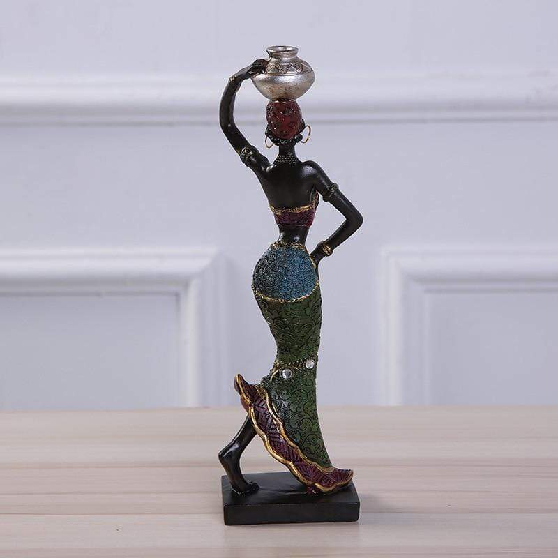 African Beauty Figurines Blackbrdstore