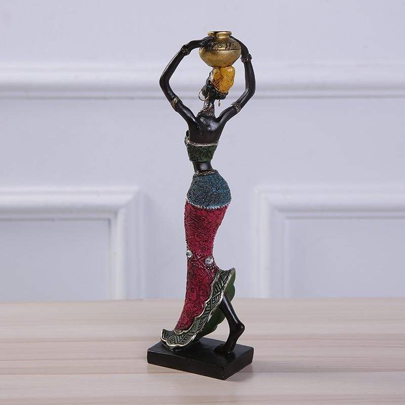 African Beauty Figurines Blackbrdstore