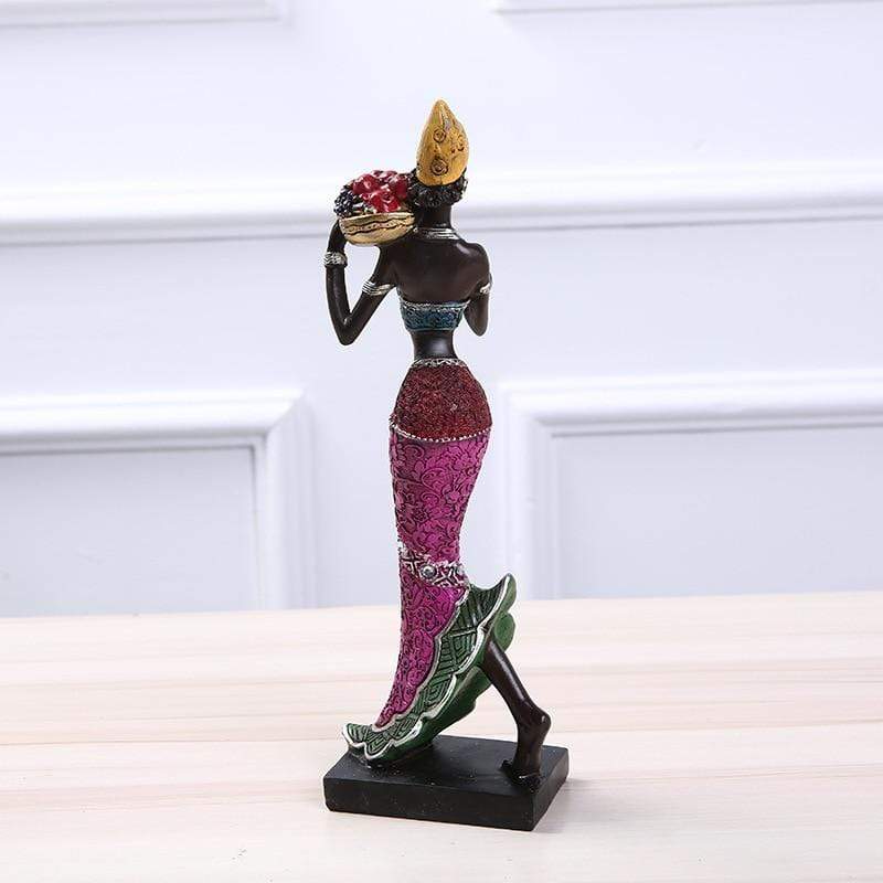 African Beauty Figurines Blackbrdstore