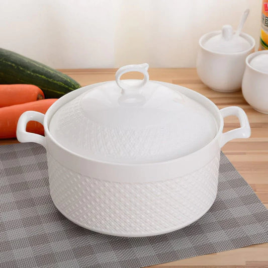 Agnes Ceramic Soup Pot Blackbrdstore