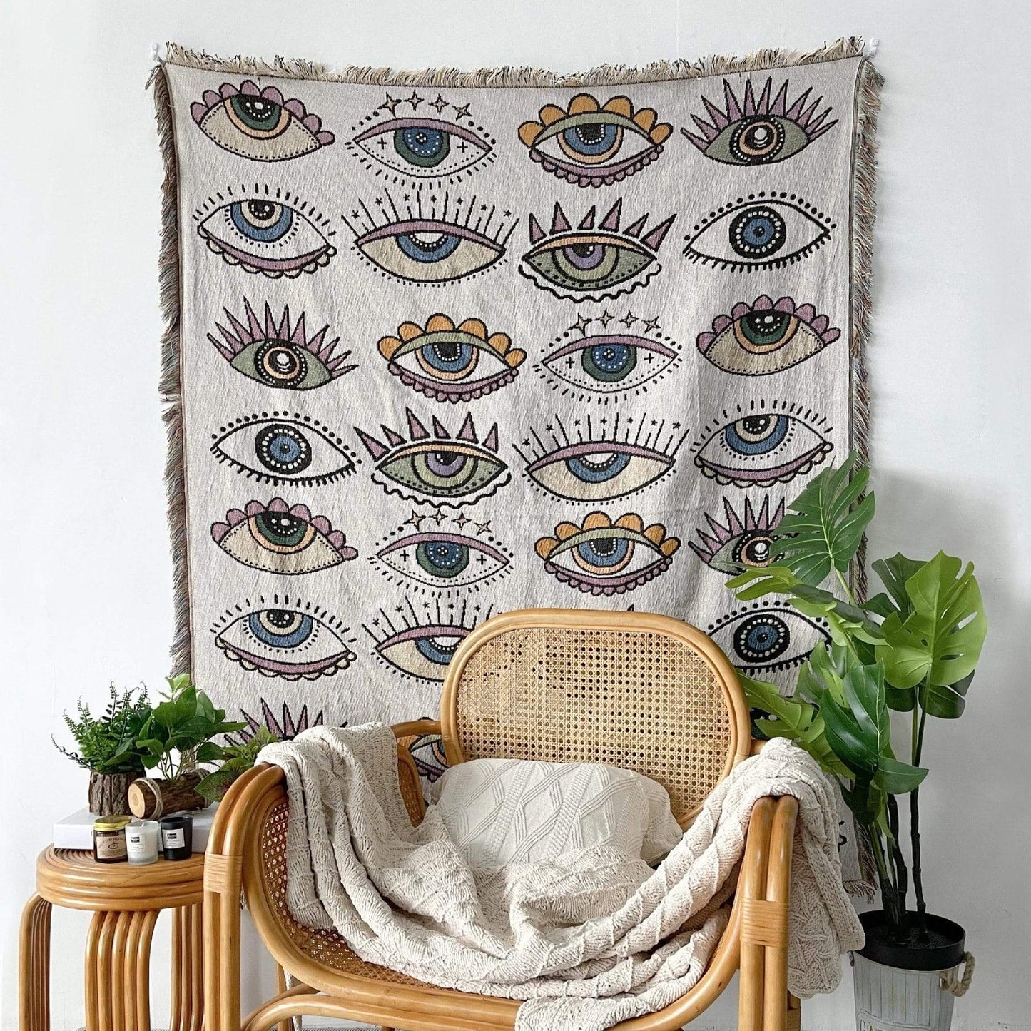 All Eyes On You Throw Blanket Blackbrdstore