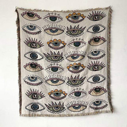 All Eyes On You Throw Blanket Blackbrdstore