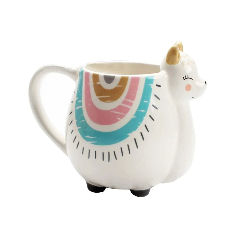 Alpaca Ceramic Mug Blackbrdstore