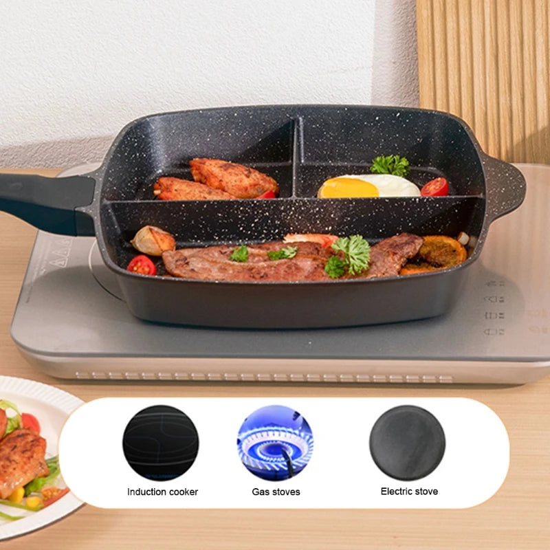 3-in-1 Non Stick Frying Pan