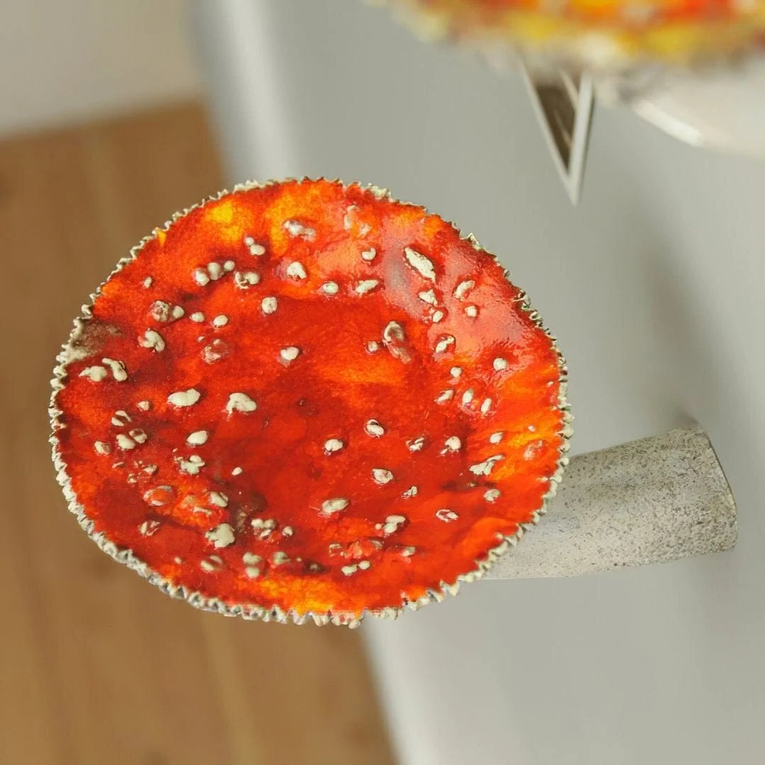 Amanita Mushroom Hanging Shelf Blackbrdstore