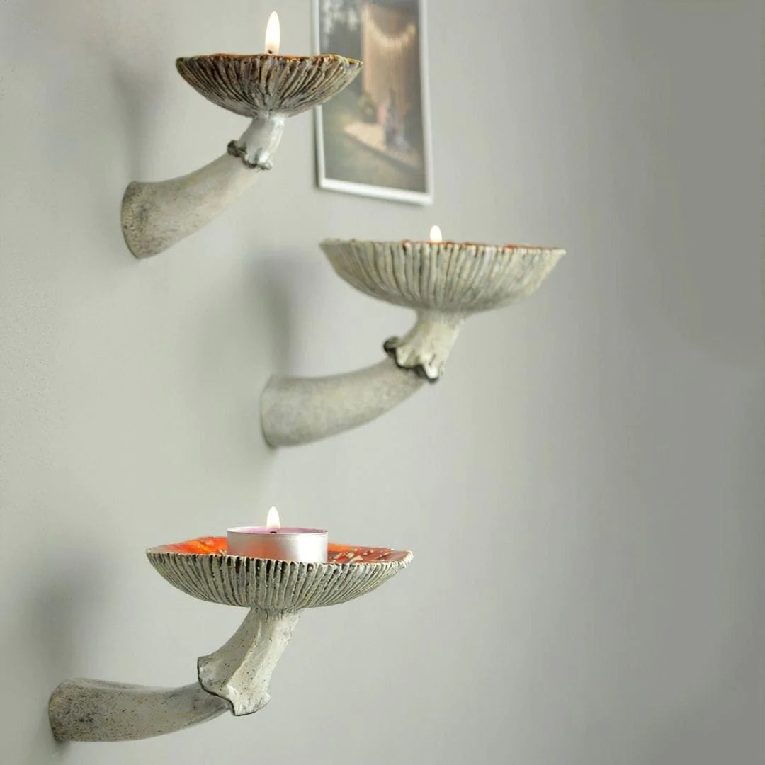 Amanita Mushroom Hanging Shelf Blackbrdstore