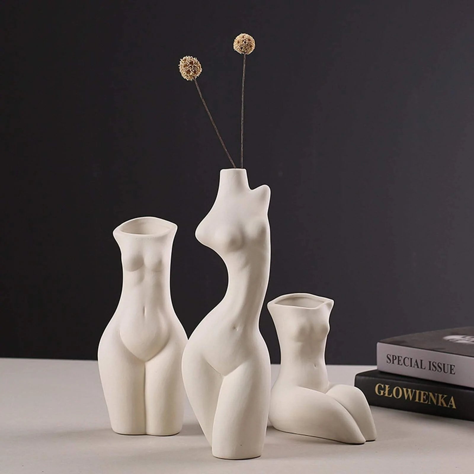 Amara Body Shapes Vase Blackbrdstore