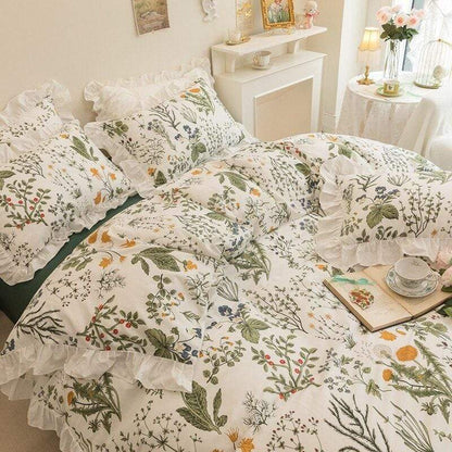 Amberley Garden Duvet Cover Set Blackbrdstore