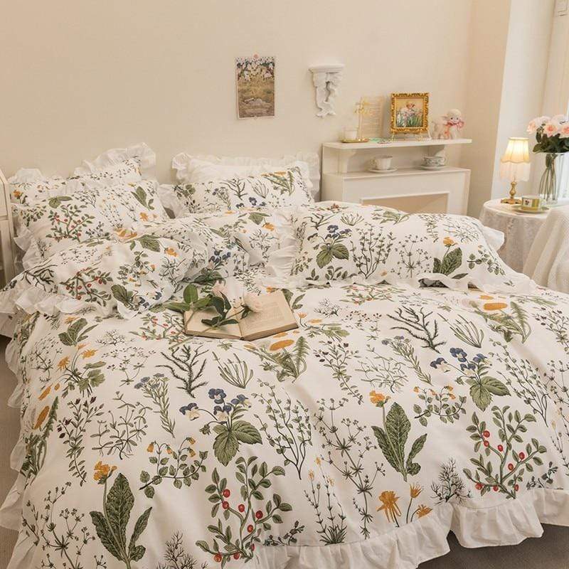 Amberley Garden Duvet Cover Set Blackbrdstore