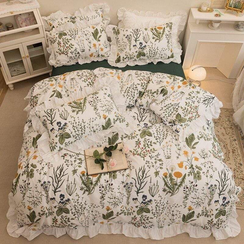 Amberley Garden Duvet Cover Set Blackbrdstore