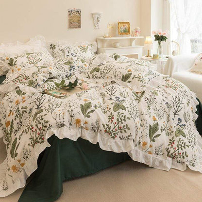 Amberley Garden Duvet Cover Set Blackbrdstore