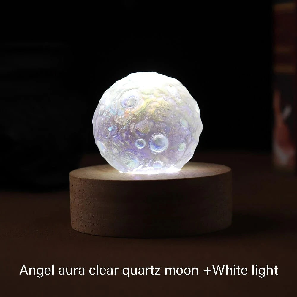 Angel Aura Moon Night Light Blackbrdstore