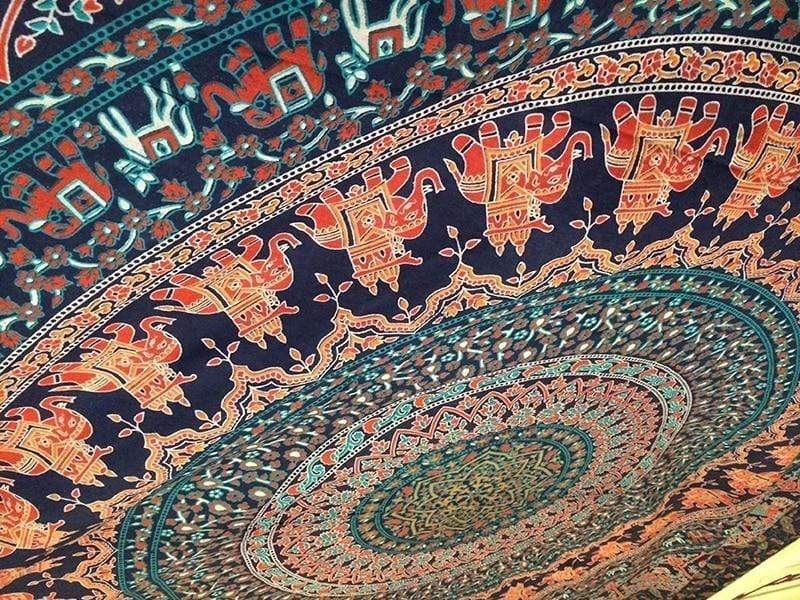 Araluen Mandala Tapestry Blackbrdstore