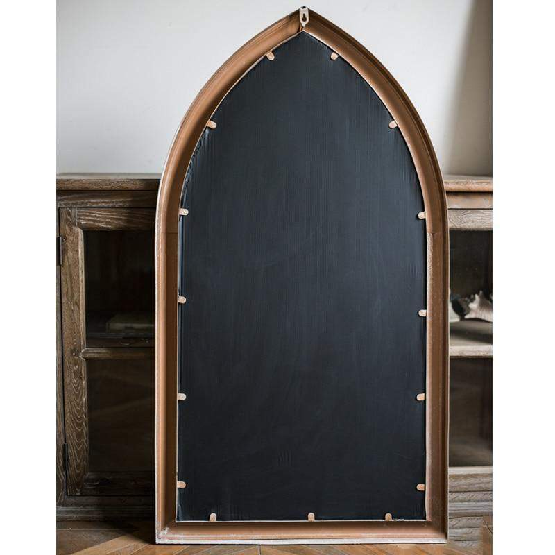 Arched Windowpane Mirror Blackbrdstore