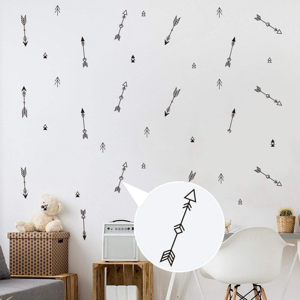 Arrow Art Vinyl Wall Stickers Blackbrdstore