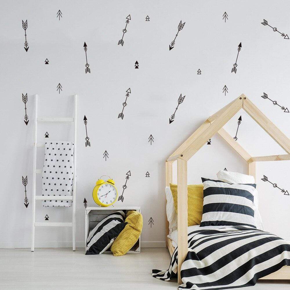 Arrow Art Vinyl Wall Stickers Blackbrdstore