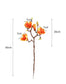 Artificial 3 Heads Magnolia Flowers Blackbrdstore