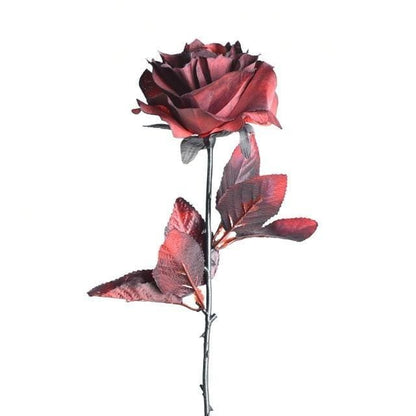 Artificial Black Rose Blackbrdstore