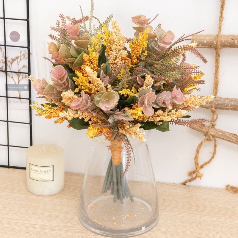 Artificial Lavender Flowers Bouquet Blackbrdstore