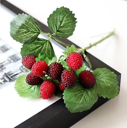 Artificial Strawberry Fruit Blackbrdstore