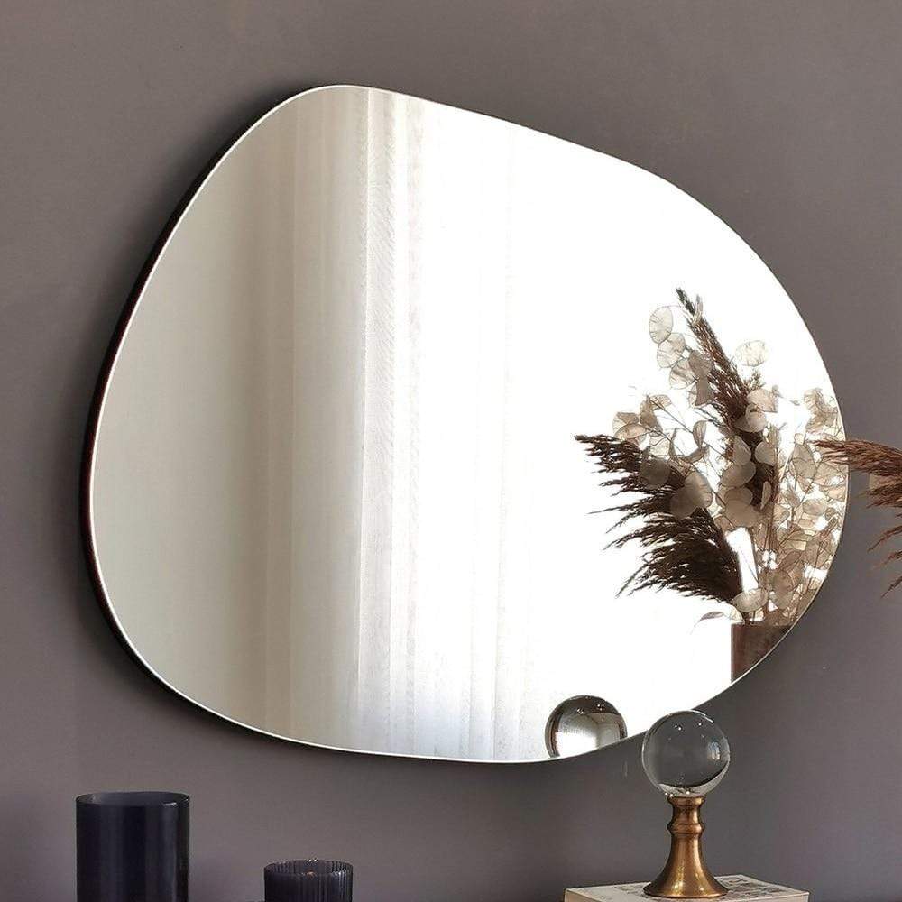 Asymmetrical Wall Mirror Blackbrdstore