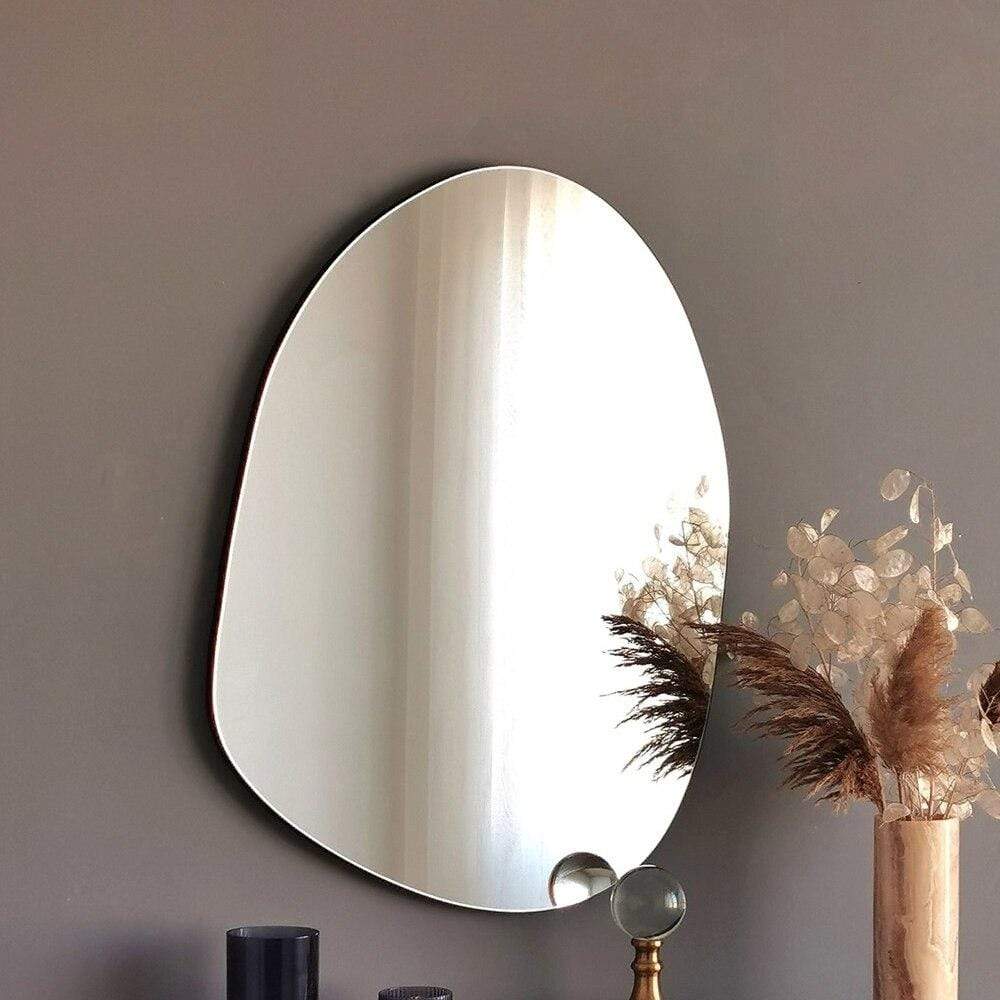 Asymmetrical Wall Mirror Blackbrdstore