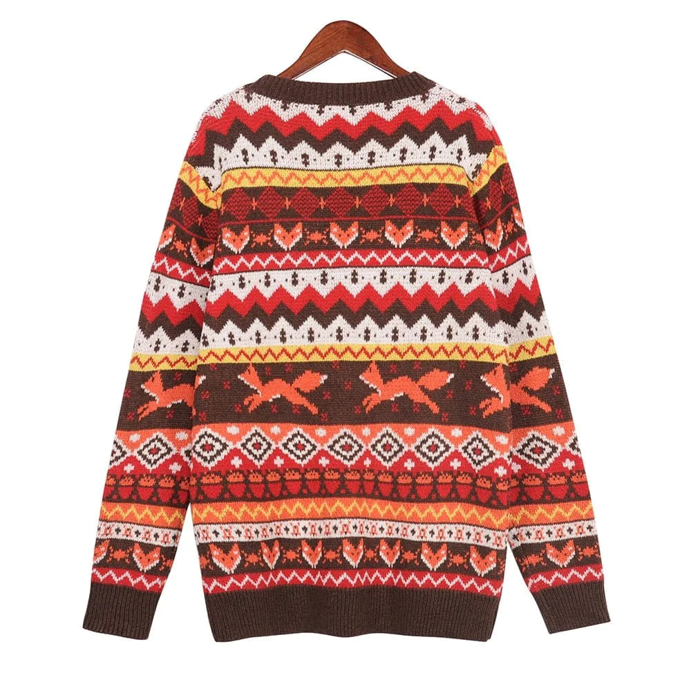 Autumn Fox Sweaters Blackbrdstore