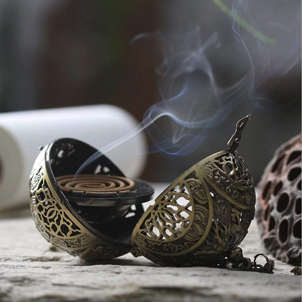 Backflow Dragon Hanging Incense Burner Blackbrdstore