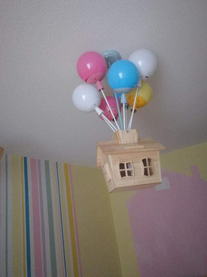 Balloon Floating House Chandelier Blackbrdstore