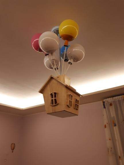 Balloon Floating House Chandelier Blackbrdstore