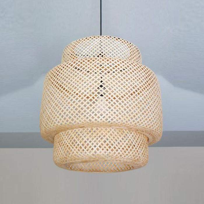 Bamboo Art Chandelier Blackbrdstore