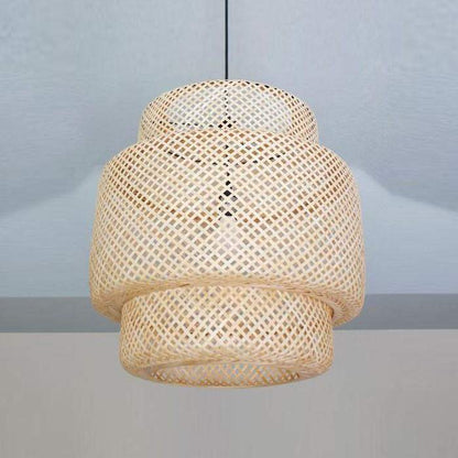 Bamboo Art Chandelier Blackbrdstore