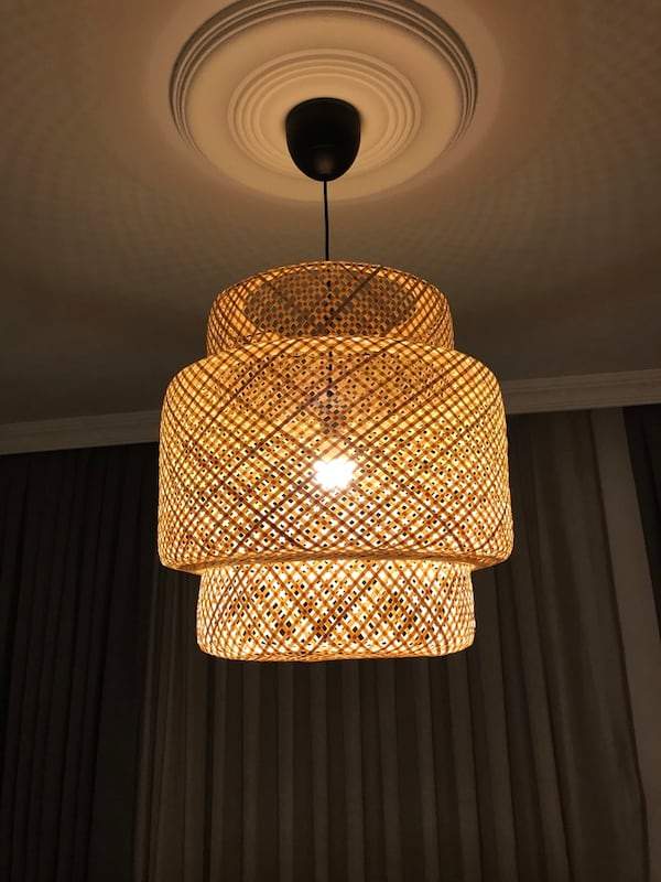 Bamboo Art Chandelier Blackbrdstore