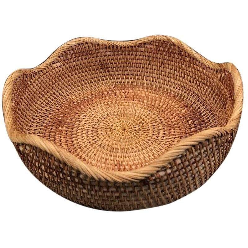 Bamboo Storage Basket Blackbrdstore